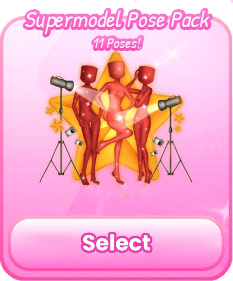 Supermodel Pose Pack..
